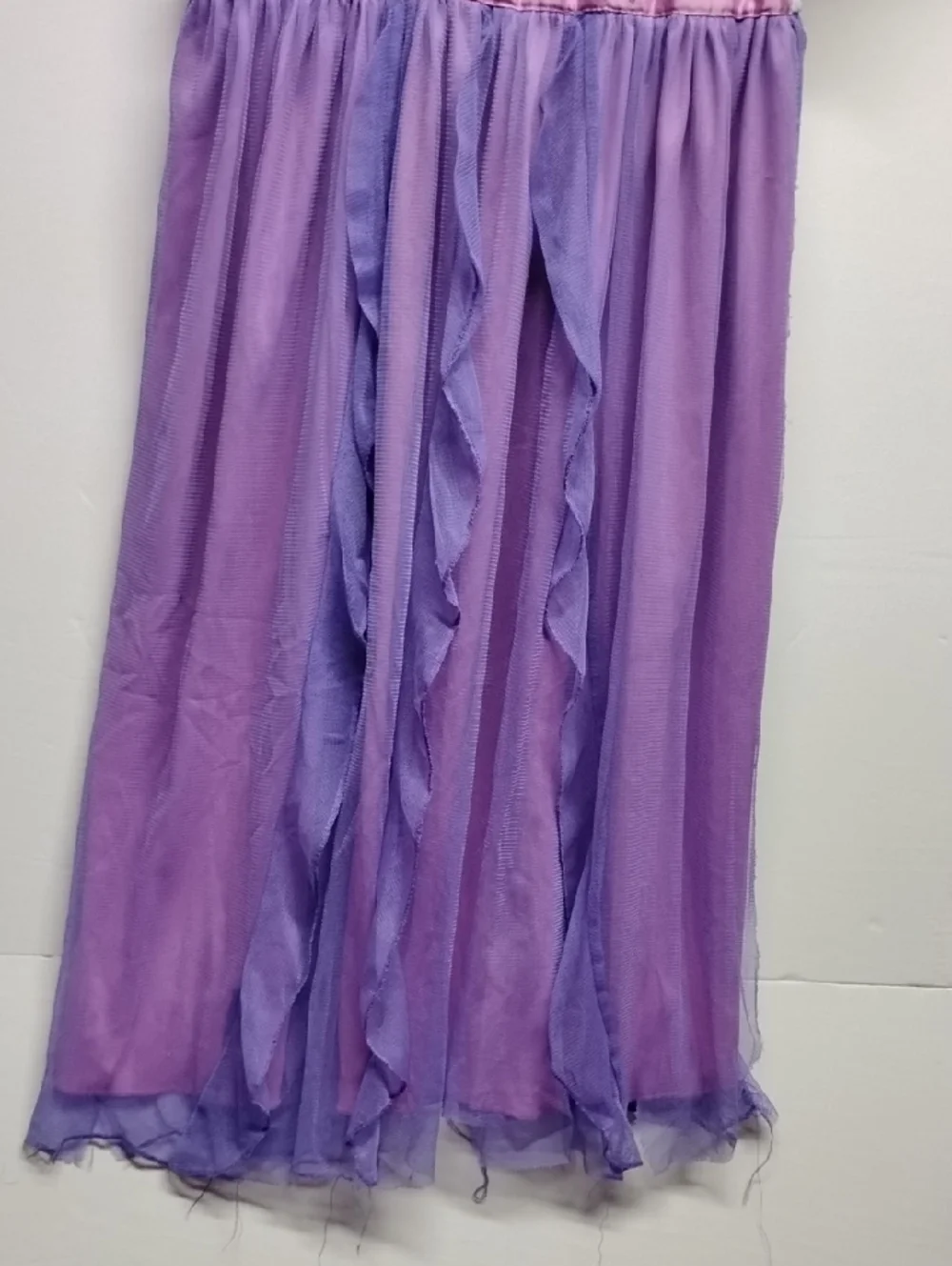 Disney Lavender and Pink Rapunzel Princess Nightgown Dressup Costume Medium - Picture 3 of 7